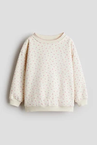 Chandail imprimé avec intérieur brossé