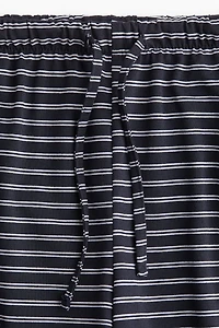 Straight-Leg Drawstring Pants