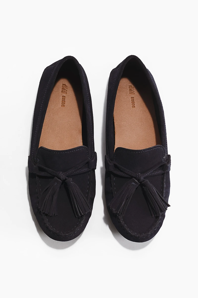 Suede Loafers