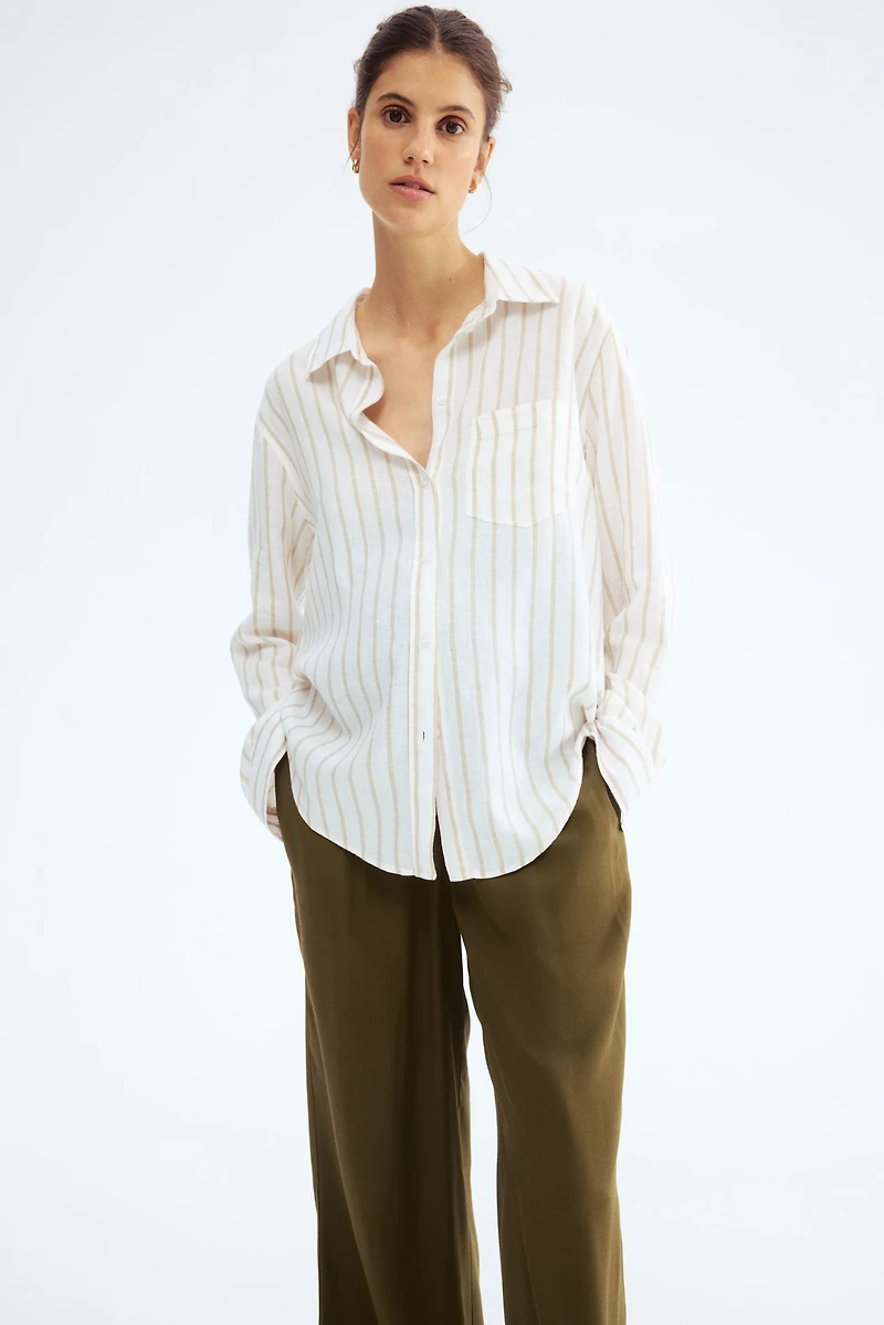 MAMA Straight Twill Pants