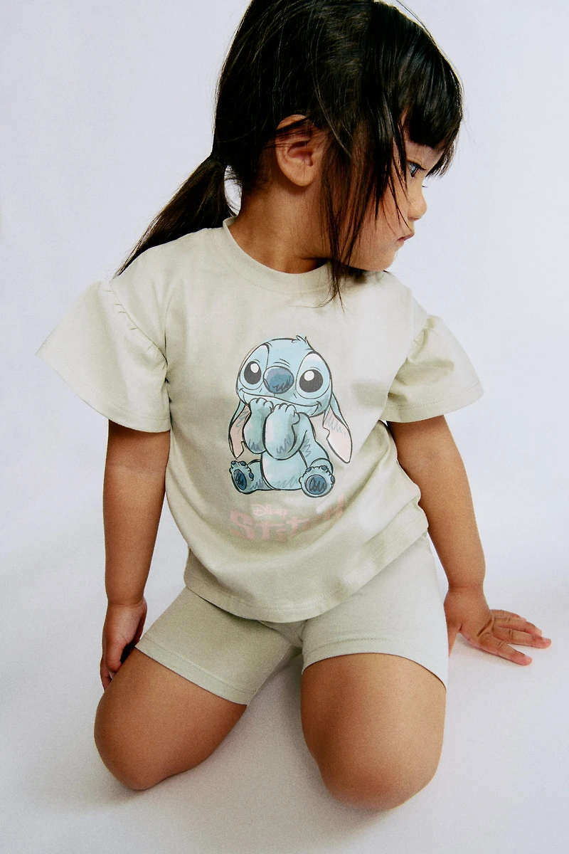 2-Piece Printed Cotton Set