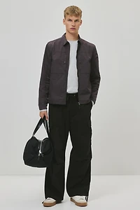 Regular-Fit Nylon Overshirt