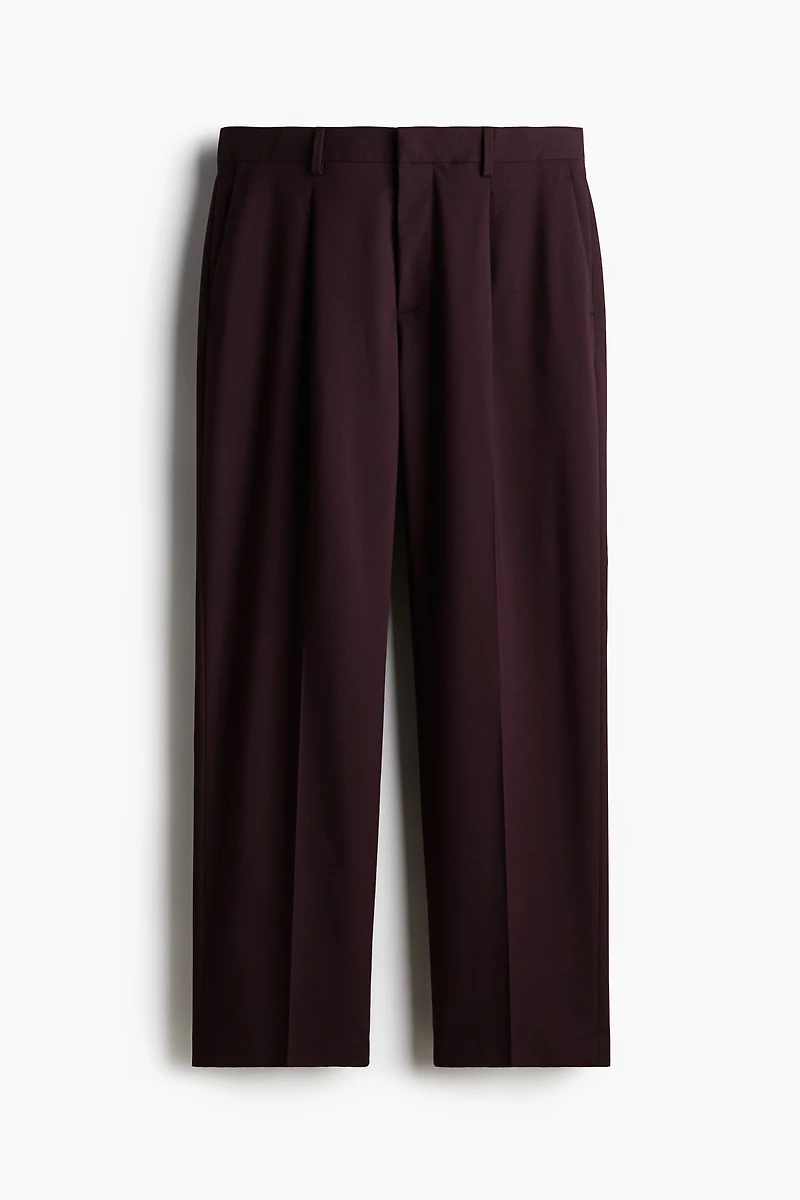 Pantalon de costume Coupe Décontractée