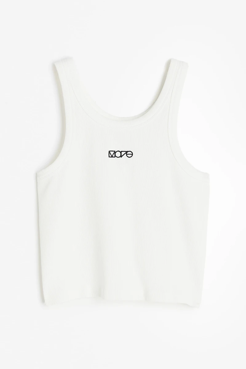 Débardeur de sport court en textile DryMove™