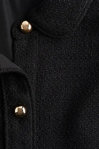 Robe en bouclette avec col