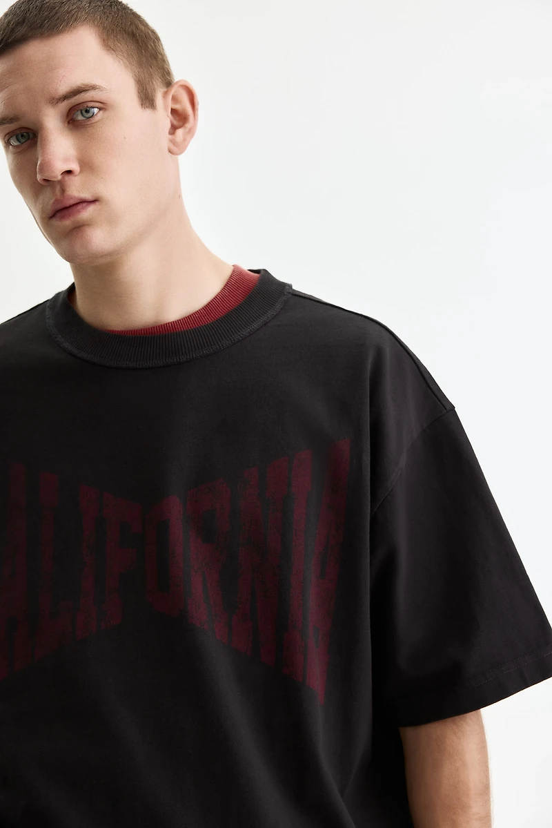 Loose-Fit Printed T-Shirt