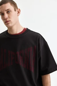 Loose-Fit Printed T-Shirt