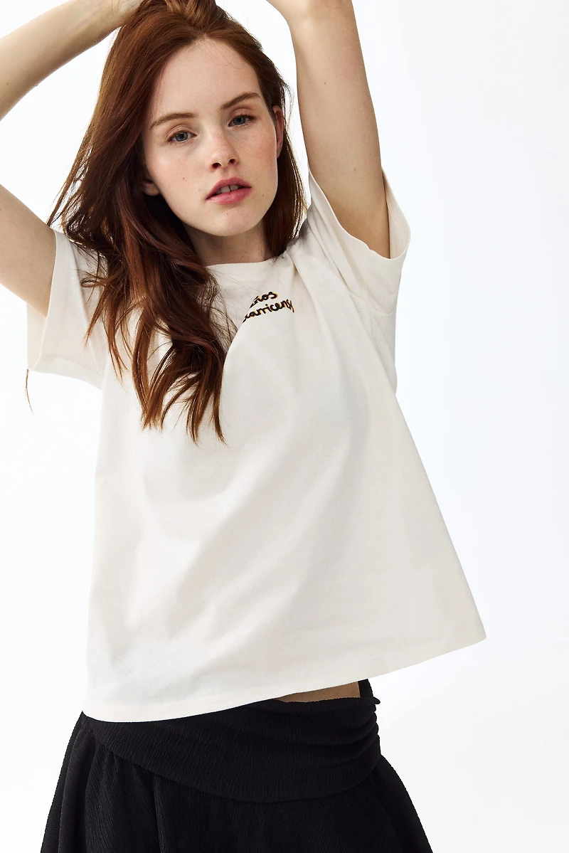 Appliquéd T-Shirt