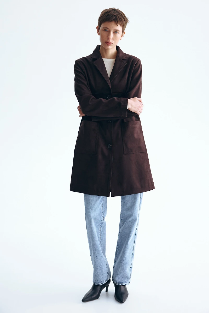 Knee-Length Coat