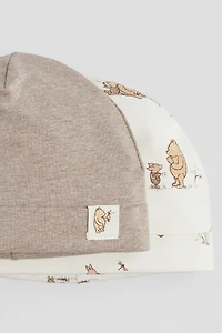 2-pack Cotton Jersey Beanies