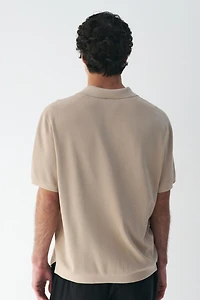 Cooling Regular-Fit Knit Polo Shirt