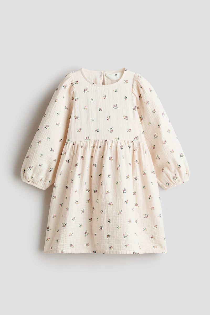 Robe en mousseline de coton