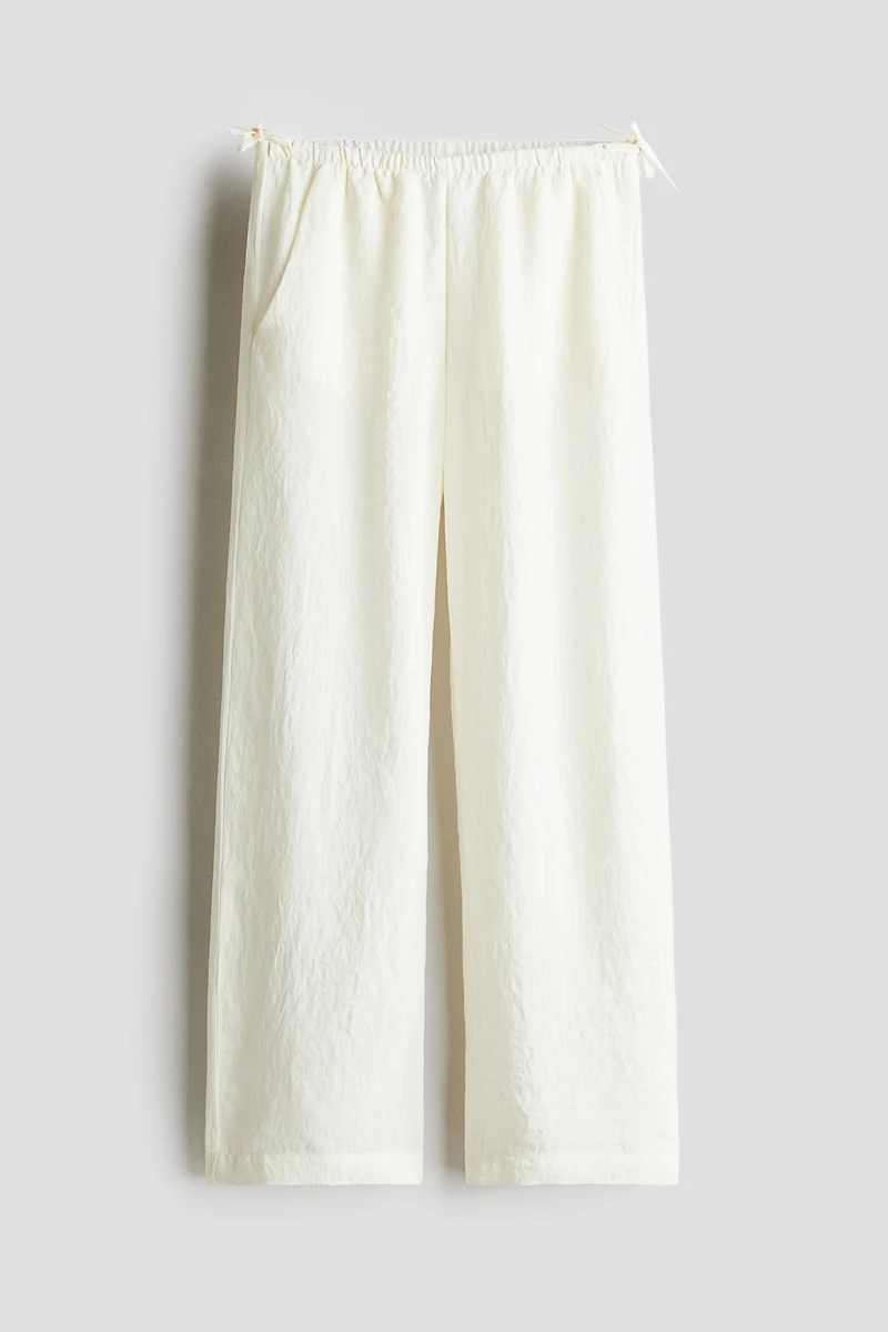 Tie-Detail Pants