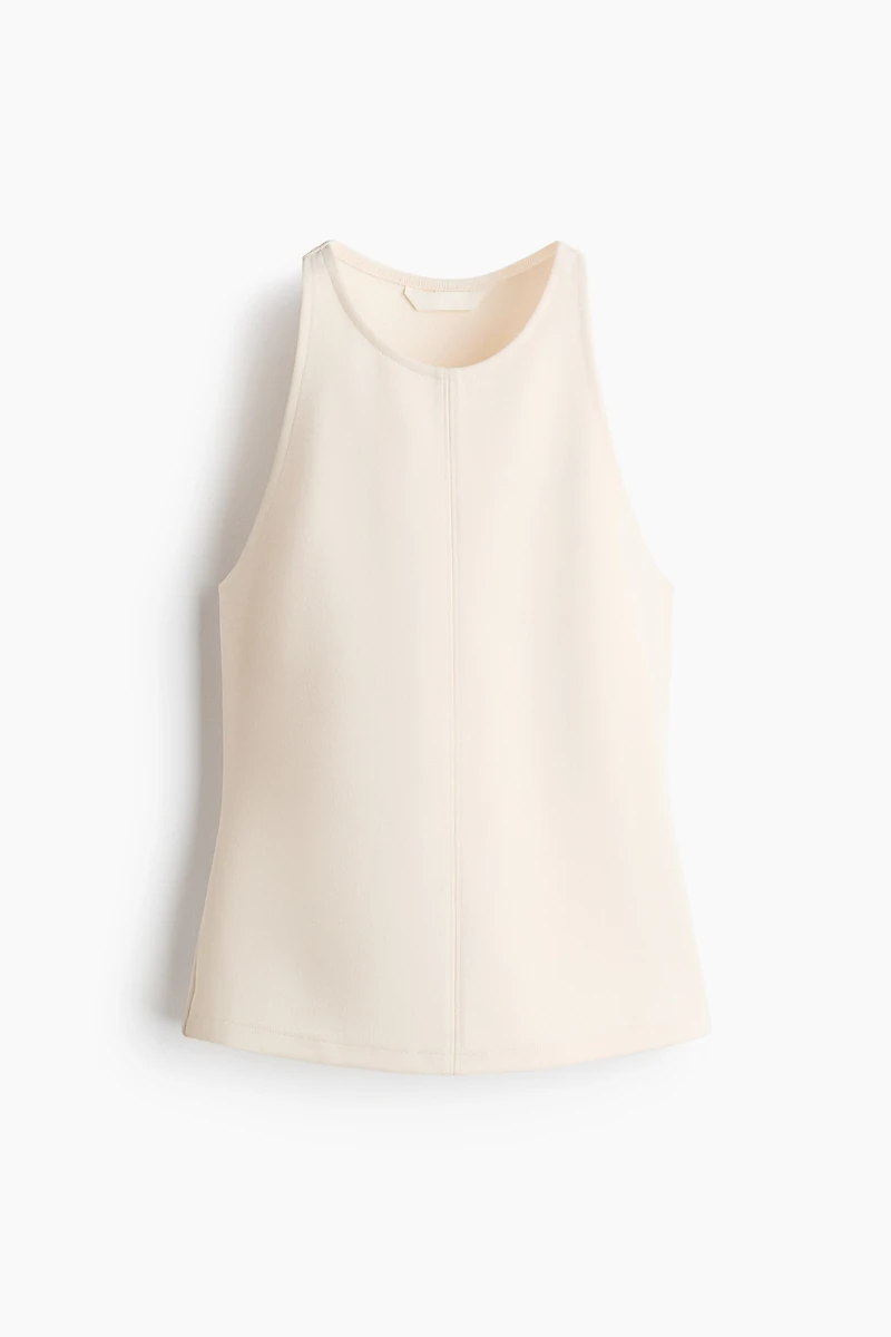Camisole en jersey point de Rome
