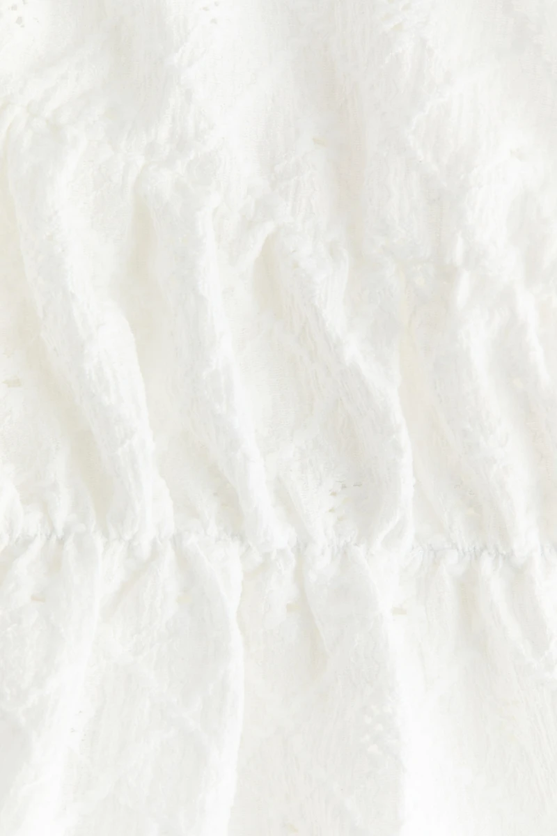 Pointelle Jersey Top