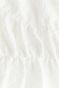 Pointelle Jersey Top