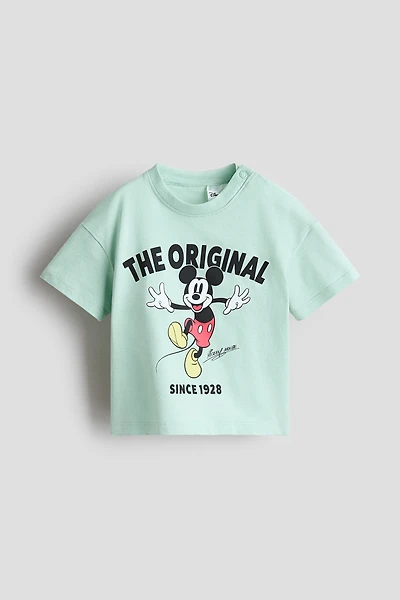 Printed Cotton T-Shirt