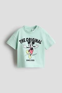 Printed Cotton T-Shirt