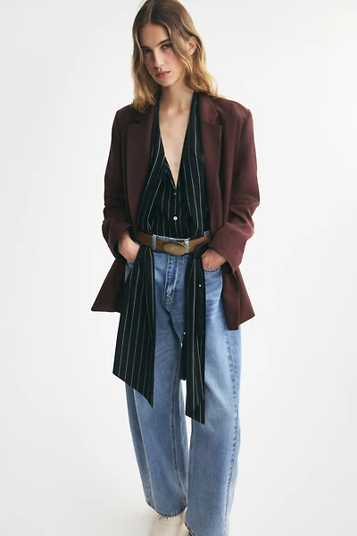 Double-Breasted Blazer