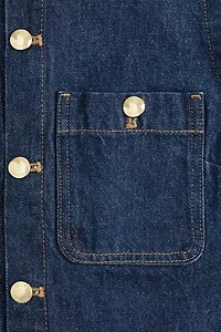 Sleeveless Denim Dress