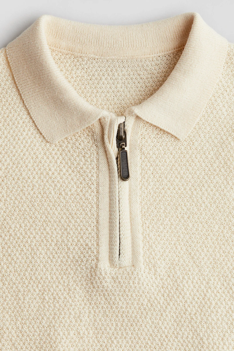 Half-Zip Polo Shirt