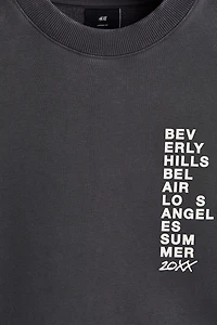 Chandail imprimé ample