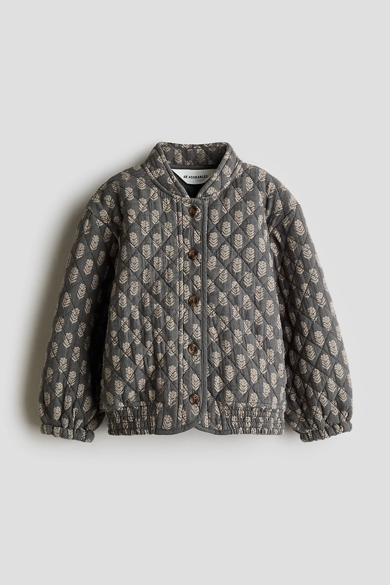 Quilted Muslin Jacket