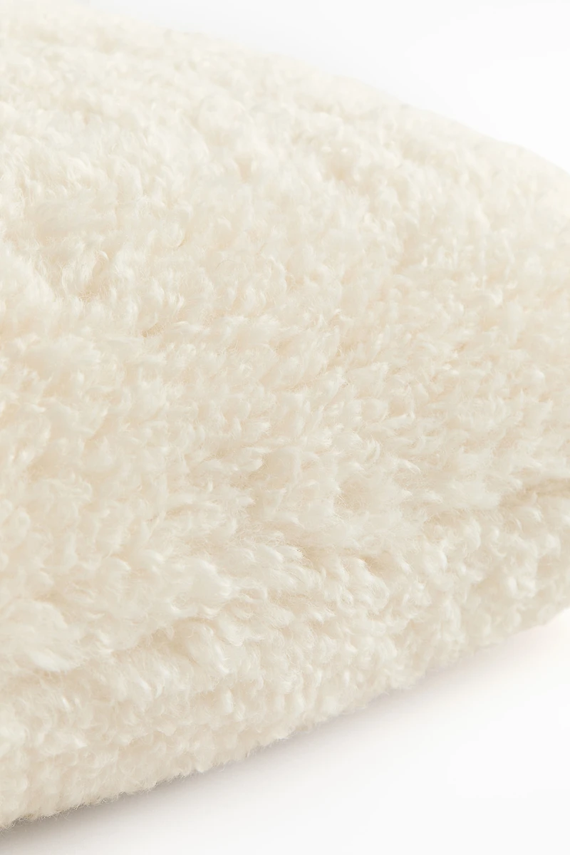 Teddy Fleece Cushion Cover