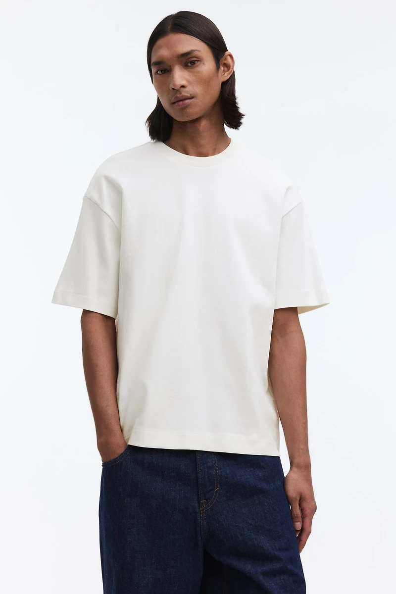 Loose-Fit Interlock T-Shirt