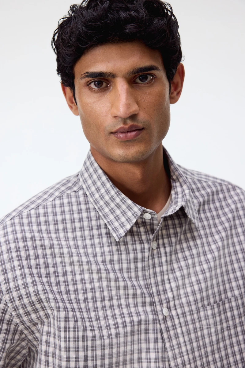 Chemise décontractée en coton