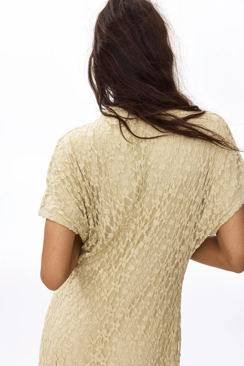 Robe d'aspect dentelle