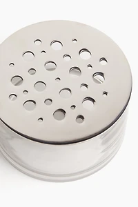 Vase Ikebana en verre