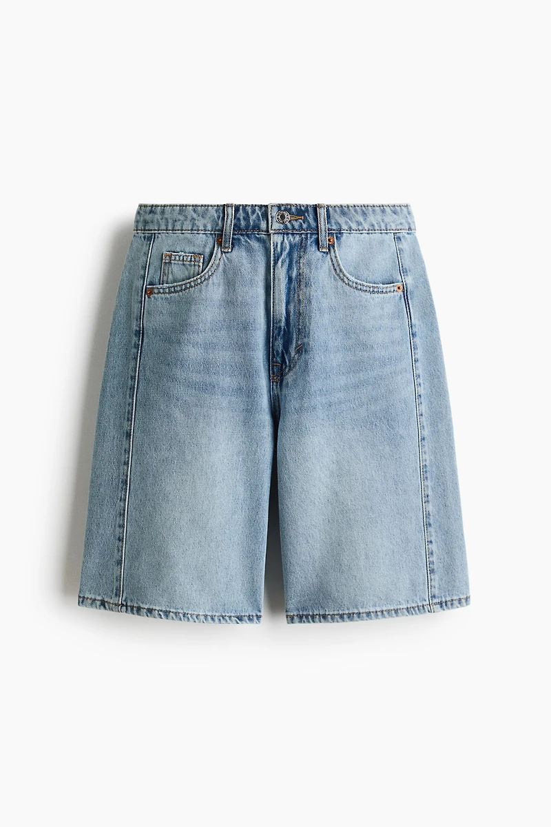 Denim Bermuda Shorts