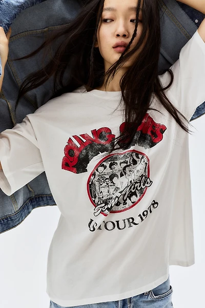 Oversized Printed T-Shirt