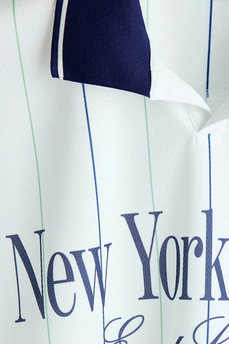 Loose-Fit Soccer Shirt