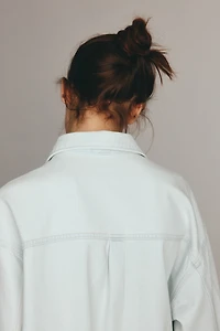 Feather Soft Oversized Denim Shirt