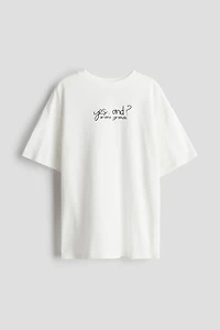 Oversized Printed T-shirt