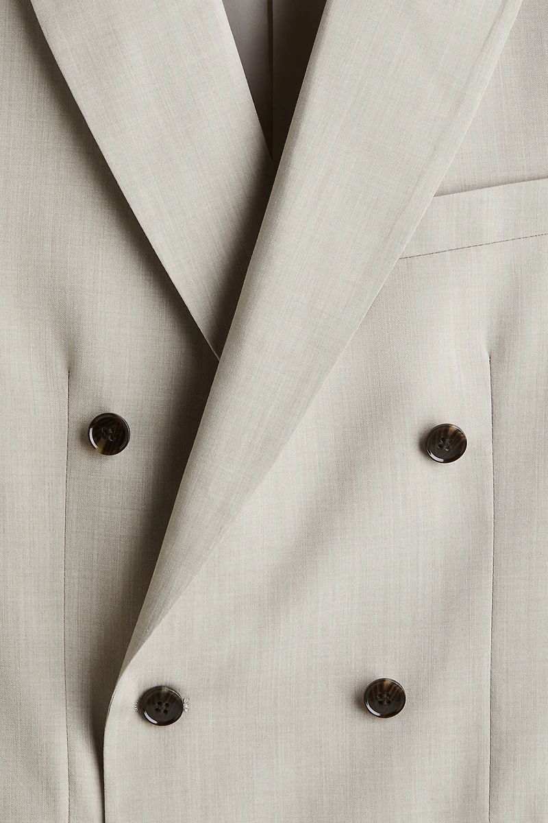 Regular-Fit Double-Breasted Jacket