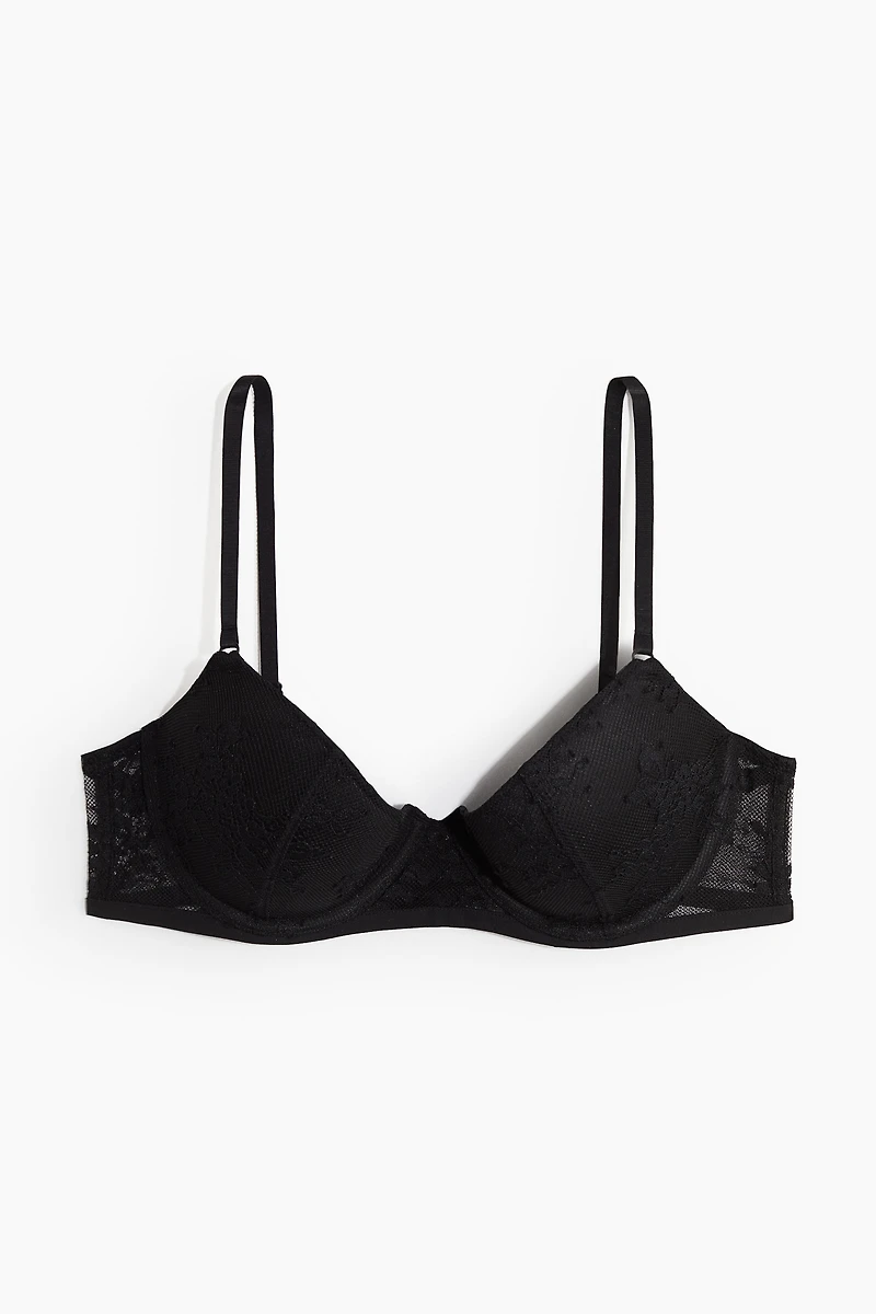 Lace Demi Push-up Bra