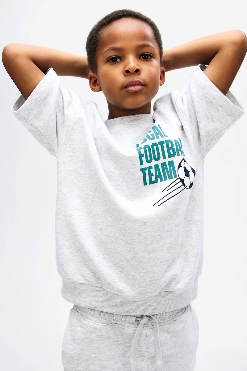 2-piece Printed Sweatsuit