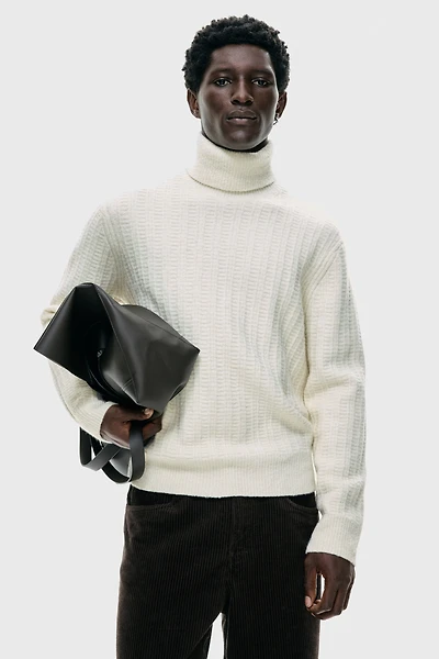 Regular-Fit Turtleneck Sweater