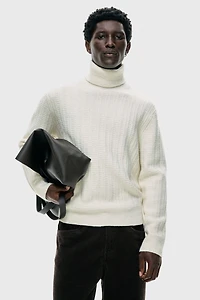 Regular-Fit Turtleneck Sweater