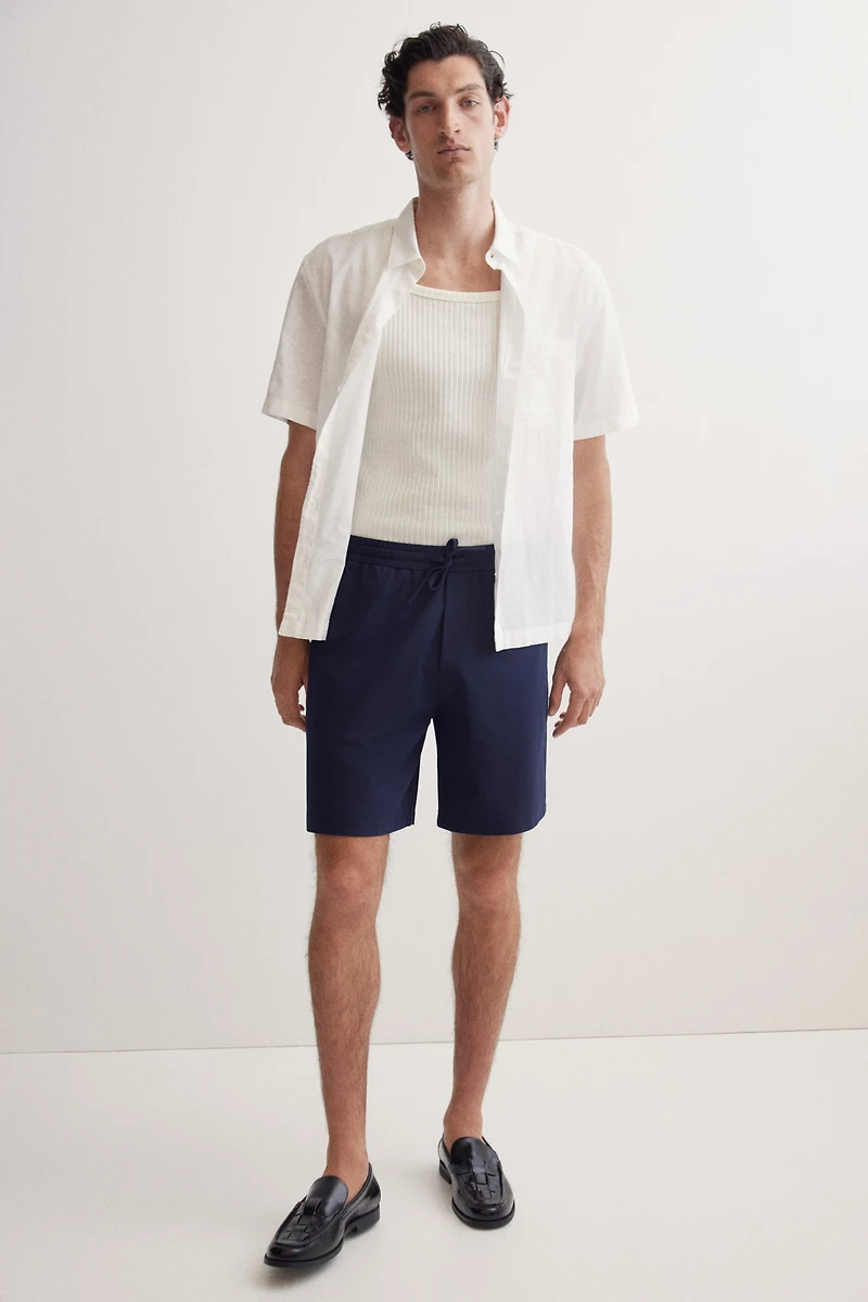 Short coupe décontractée