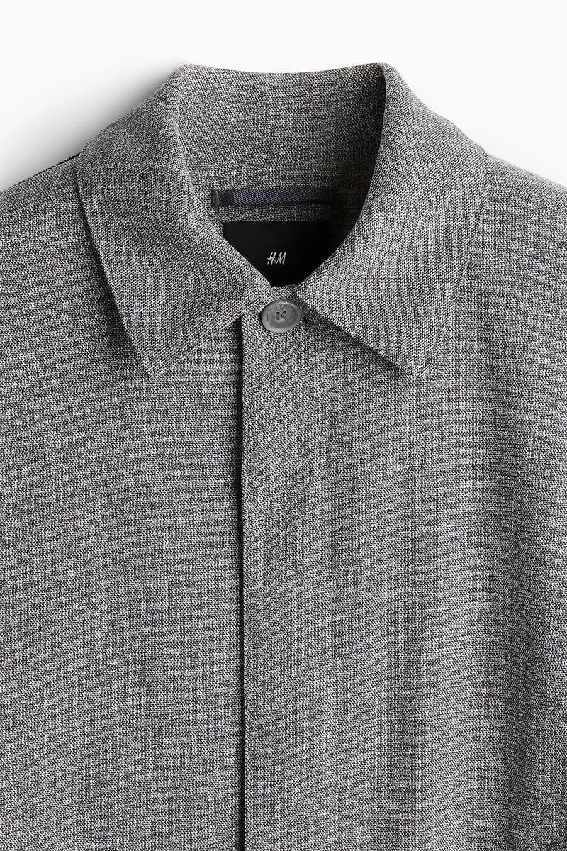 Veste-chemise coupe classique