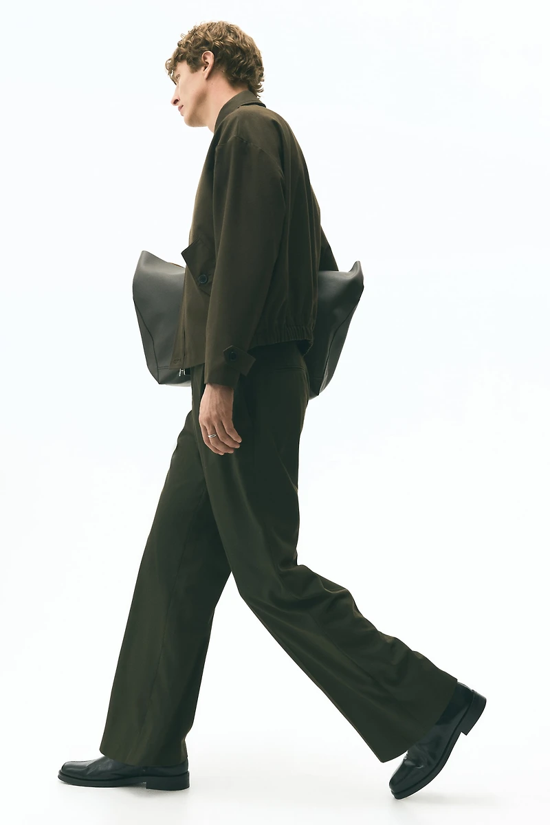 Loose-Fit Tailored Pants