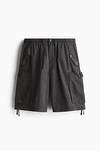 Loose-Fit Cargo Shorts