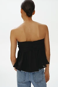 Tie-Detail Bandeau Top
