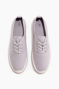 Cotton Canvas Sneakers