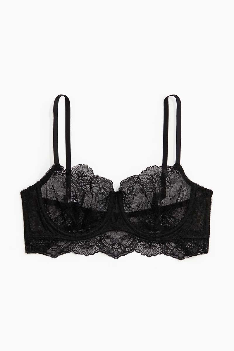 Lace Balconette Bra