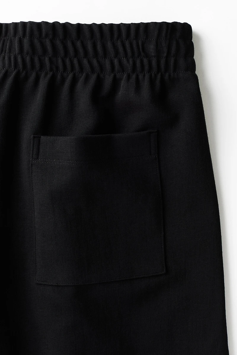 Relaxed-Fit Interlock Shorts